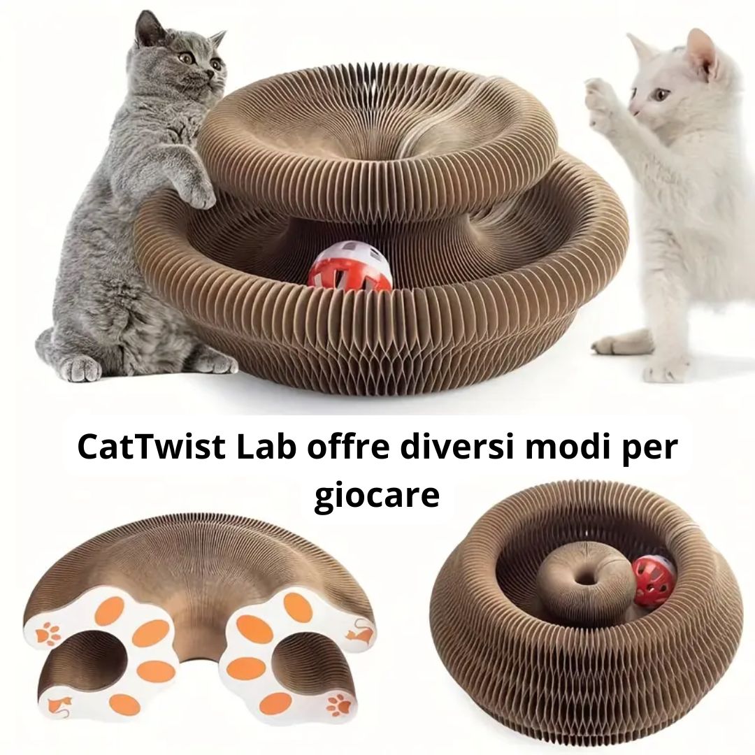 CatTwist Lab – Giocattolo Interattivo per gatti