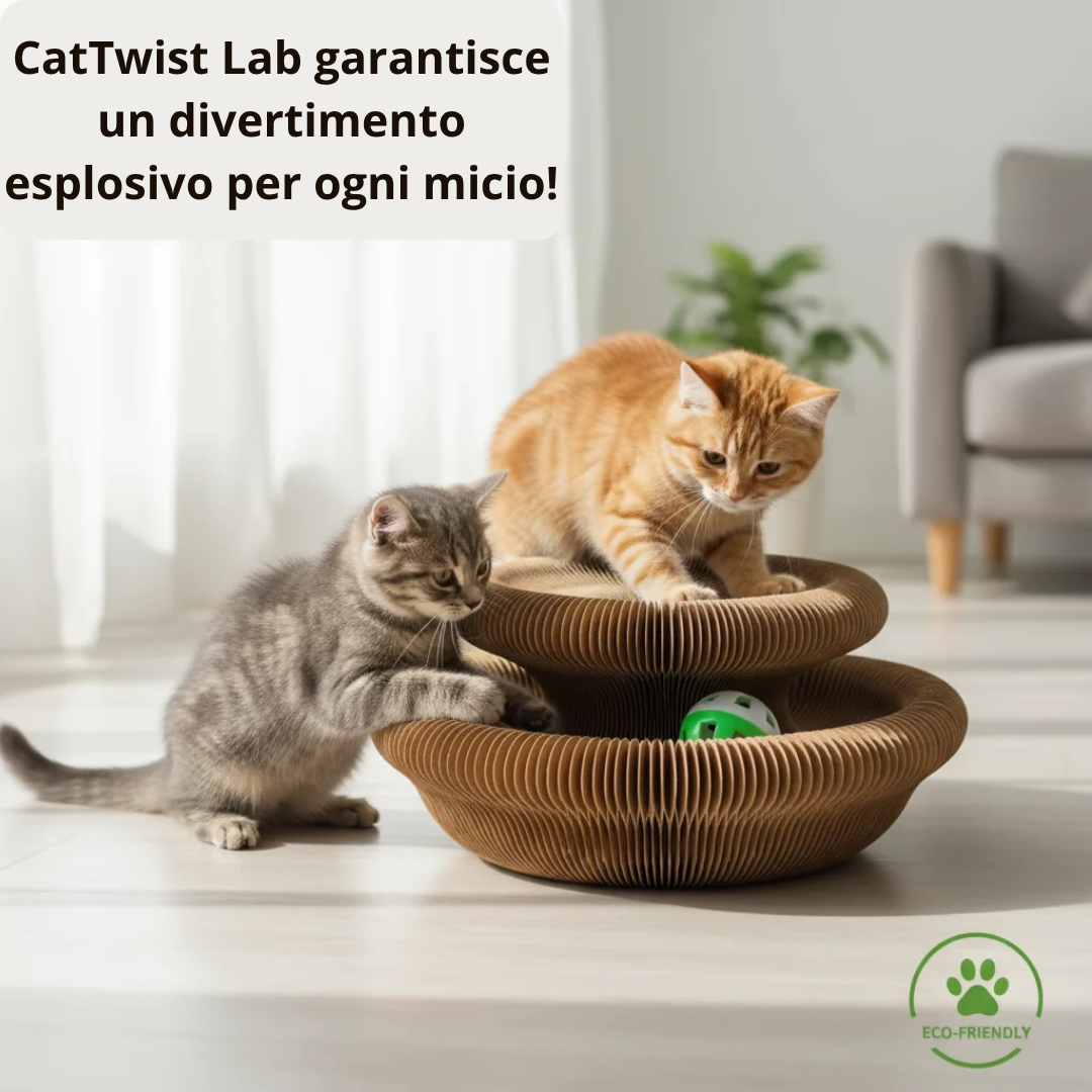 CatTwist Lab – Giocattolo Interattivo per gatti